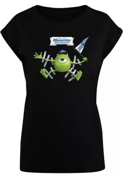 Футболка ABSOLUTE CULT Shirt Monster University - Taped Mike, черный