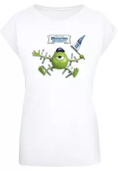 Футболка ABSOLUTE CULT Shirt Monster University - Taped Mike, белый