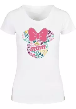 Футболка ABSOLUTE CULT Shirt Mother s Day - Minnie Mum Flower, белый