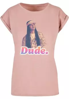 Футболка ABSOLUTE CULT Shirt Stranger Things - Argyle Dude, цвет pink/dusky pink