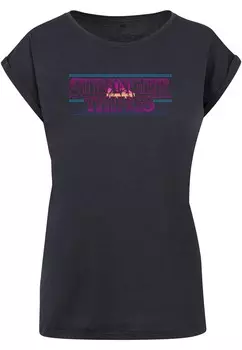Футболка ABSOLUTE CULT Shirt Stranger Things, ночной синий