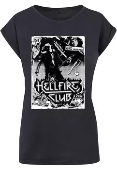 Футболка ABSOLUTE CULT Shirt Stranger Things, темно-синий