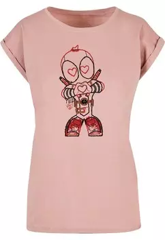 Футболка ABSOLUTE CULT Shirt, темно-розовый