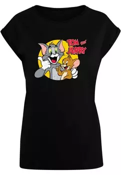 Футболка ABSOLUTE CULT Shirt Tom And Jerry - Thumbs Up, черный