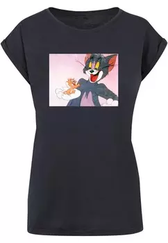 Футболка ABSOLUTE CULT Shirt Tom And Jerry - Still One, темно-синий
