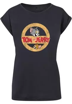 Футболка ABSOLUTE CULT Shirt Tom and Jerry, морской синий