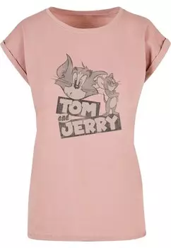 Футболка ABSOLUTE CULT Shirt Tom And Jerry - Cartoon, бежевый