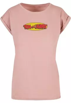 Футболка ABSOLUTE CULT Shirt Tom And Jerry, темно-розовый