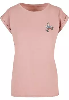 Футболка ABSOLUTE CULT Shirt Tom And Jerry - Frankenstein Tom, темно-розовый