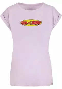 Футболка ABSOLUTE CULT Shirt Tom and Jerry - Inline, фиолетовый