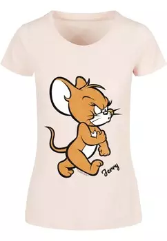 Футболка ABSOLUTE CULT Shirt Tom & Jerry Angry Mouse, розовый