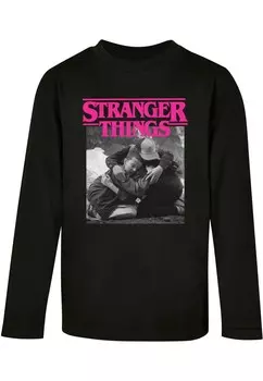 Футболка ABSOLUTE CULT Stranger Things - Square Photo, черный