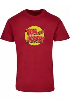 Футболка Absolute Cult TOM AND JERRY, бордовый