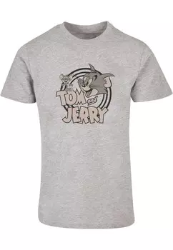 Футболка Absolute Cult TOM AND JERRY, серый/темно-серый/пятнистый серый