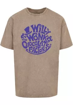 Футболка Absolute Cult WILLY WONKA AND THE CHOCOLATE FACTORY, хаки