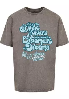 Футболка Absolute Cult WILLY WONKA, серый