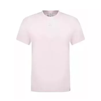 Футболка ac straight t-shirt - cotton - powder Courrges, розовый