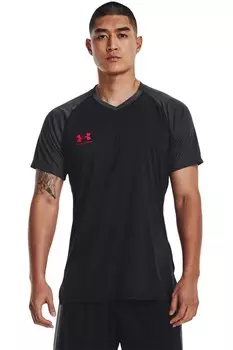 Футболка Accelerate Football со шпицем Under Armour, черный