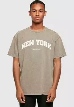 ФУТБОЛКА Acid WASHED New York Wording Merchcode