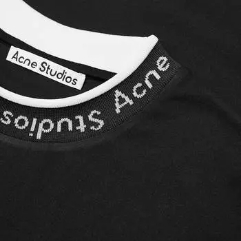 Футболка Acne Studios Extorr Logo Rib Tee