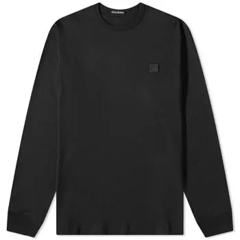 Футболка Acne Studios Long Sleeve Eisen Face Tee