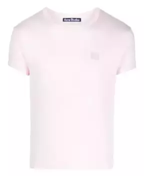 Футболка Acne Studios, розовый