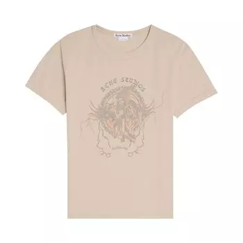 Футболка Acne Studios T-Shirt, цвет Faded Grey