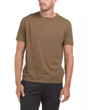 Футболка Active из хлопковой смеси Kenneth Cole, цвет Khaki