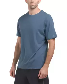 Футболка Active из хлопковой смеси Kenneth Cole, синий