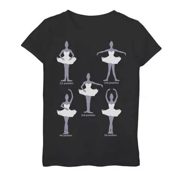 Футболка Active Silhouette с графическим рисунком для девочек 7–16 позиций Licensed Character