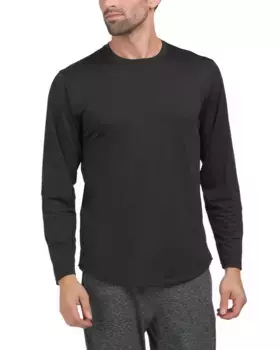 Футболка Active Stretch с изогнутым краем Kenneth Cole, черный