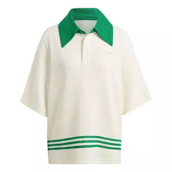Футболка adicolor 70s neck t-shirt Adidas, белый
