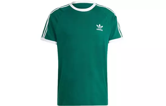 Футболка ADICOLOR мужская зеленая Adidas Originals, зеленый