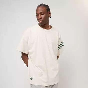 футболка adicolor Neuclassics adidas Originals, цвет wonder white/collegiate green