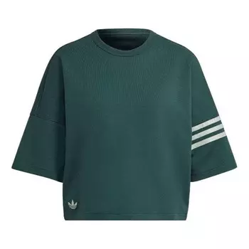Футболка adicolor neuclassics футболка Adidas, зеленый