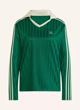 Футболка adicolor с длинным рукавом Adidas Originals, зеленый