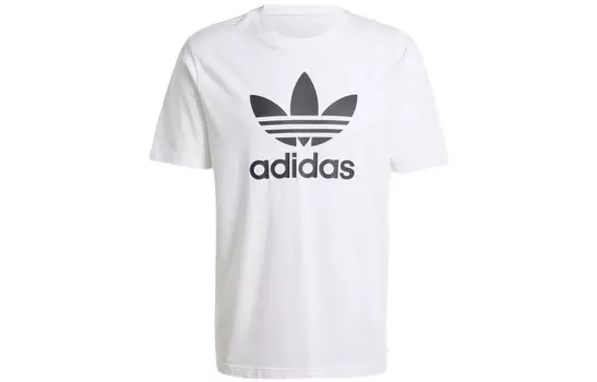 Футболка Adicolor Trefoil мужская белая Adidas Originals, белый