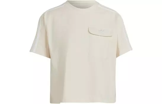 Футболка Adicolor женская, цвет белый Adidas Originals