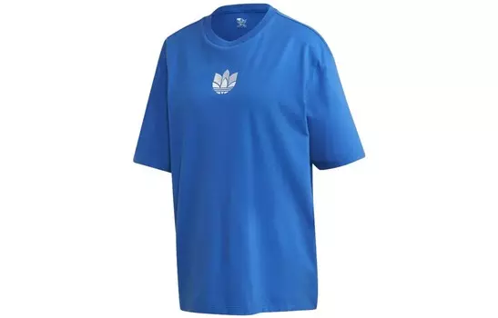 Футболка ADICOLOR женская синяя Adidas Originals
