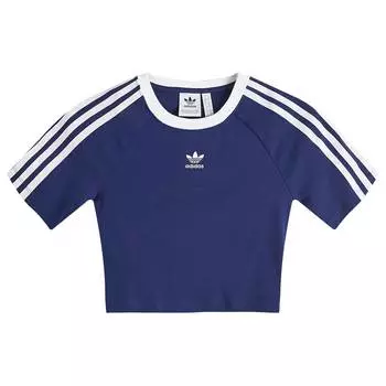 Футболка Adidas 3 Stripe Baby T-Shirt, цвет Dark Blue