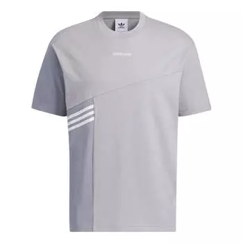 Футболка adidas Adicolor Short Sleeve T-Shirt 'Grey', серый