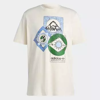 Футболка adidas Adventure FC, бежевый