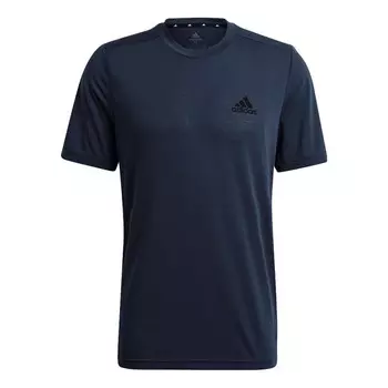 Футболка Adidas Aeroready Designed to Move Feelready Sport Tee 'Navy', синий