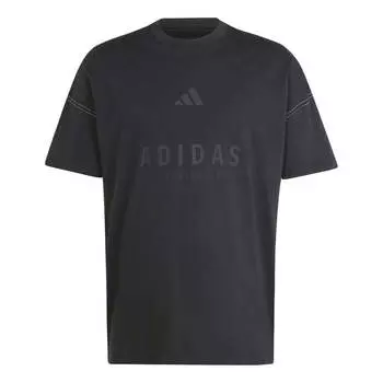 Футболка adidas All SZN T-Shirt Asia Sizing 'Black', черный