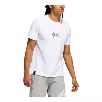 Футболка Adidas Alphabet Character Shooting, белый