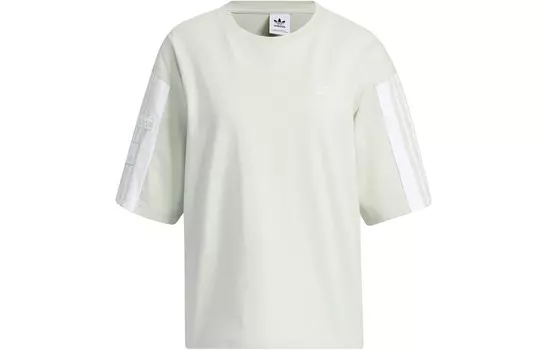 Футболка Adidas Always Originals женская льняная зеленая Adidas Originals