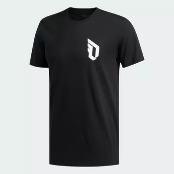 Футболка Adidas Basketball Dame Verb, черный