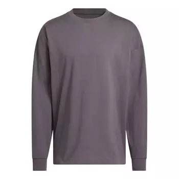 Футболка adidas Basketball Long Sleeves T-Shirt 'Purple', фиолетовый