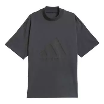 Футболка adidas Basketball T-shirt 'Carbon', серый