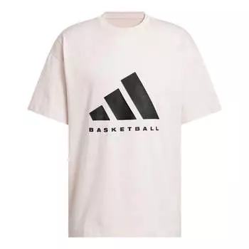 Футболка adidas Basketball T-Shirt 'Pink', розовый